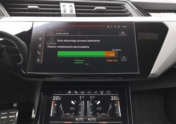 Audi e-tron cena 299900 przebieg: 8135, rok produkcji 2023 z Nisko małe 781